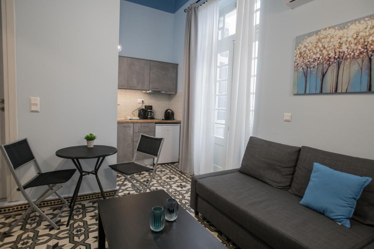 The Blue Apartment In The Heart Of Heraklion Exteriér fotografie