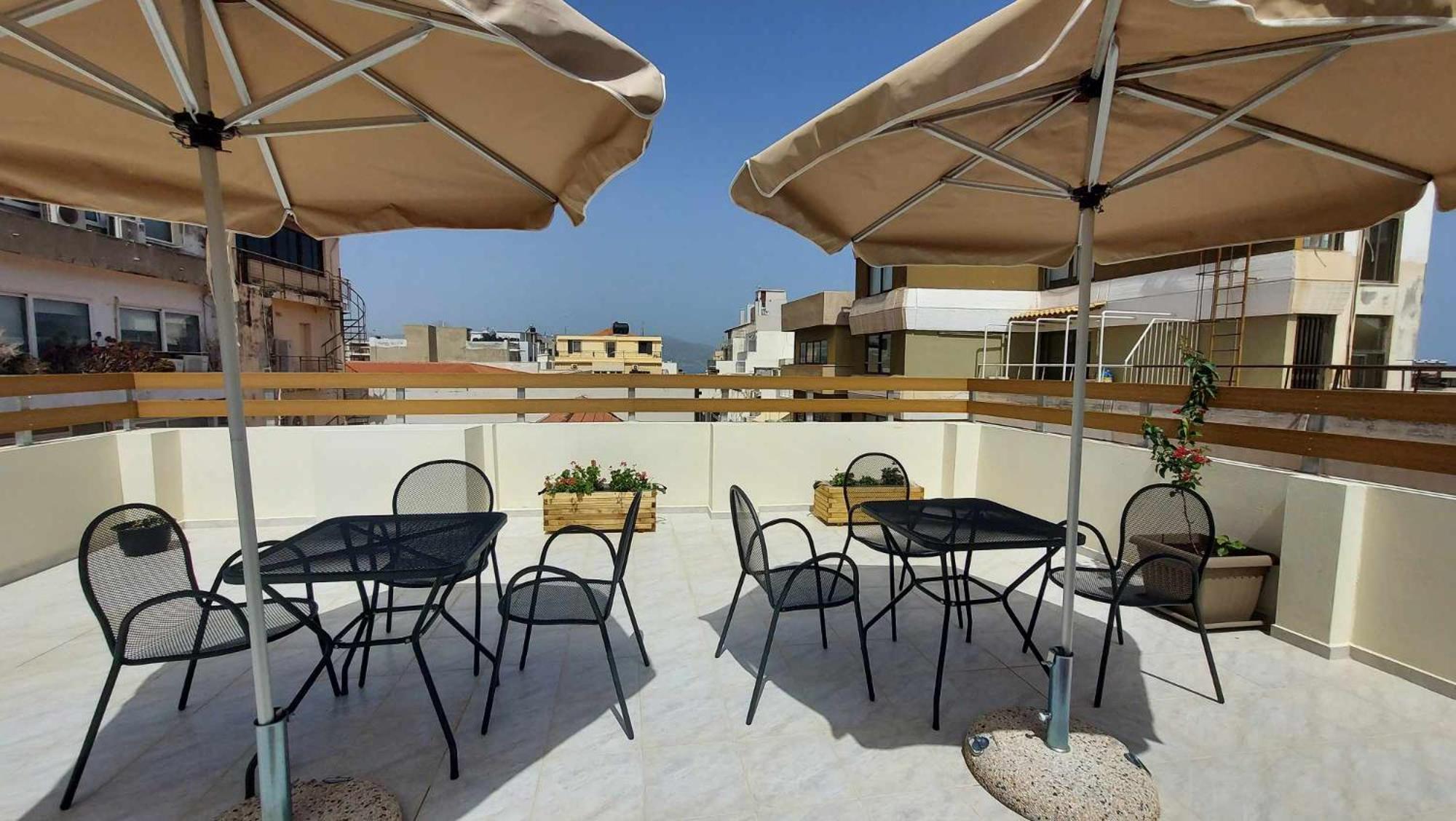 The Blue Apartment In The Heart Of Heraklion Exteriér fotografie