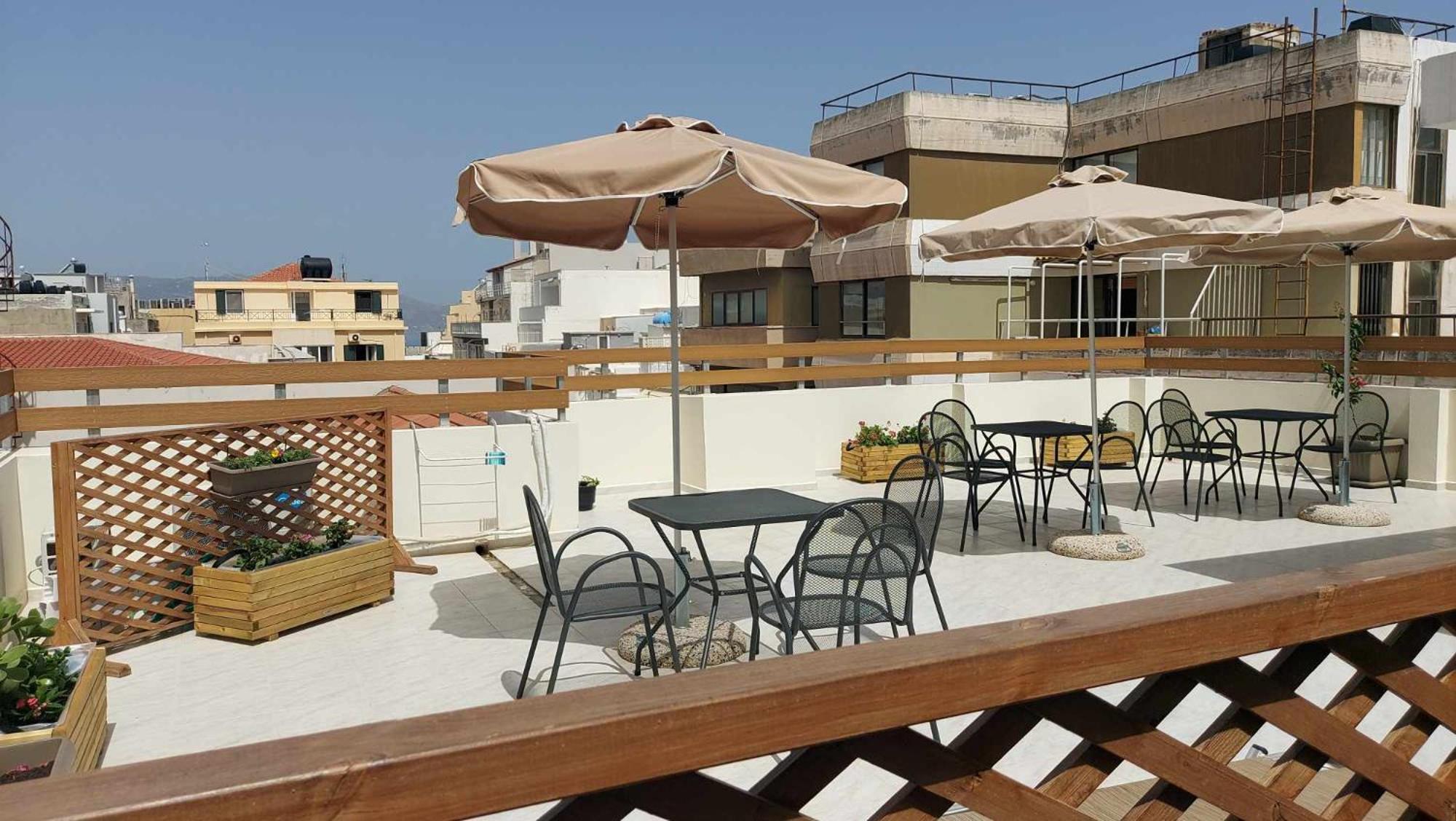 The Blue Apartment In The Heart Of Heraklion Exteriér fotografie