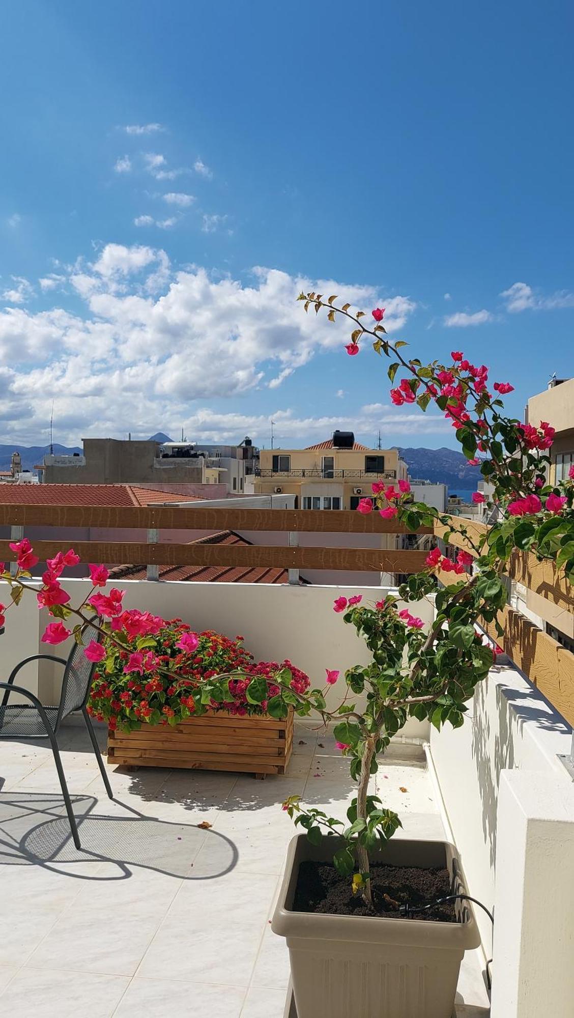 The Blue Apartment In The Heart Of Heraklion Exteriér fotografie