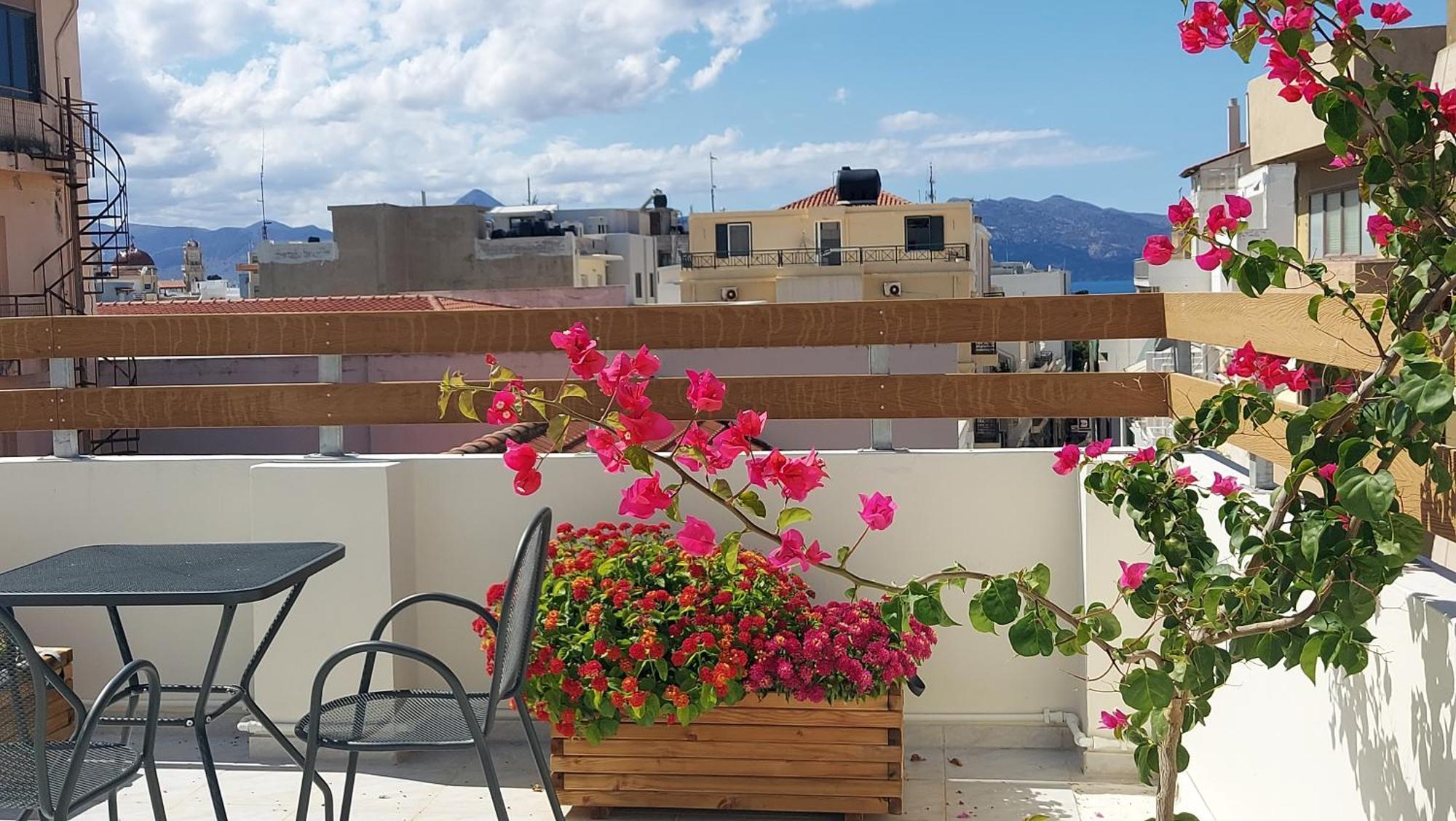 The Blue Apartment In The Heart Of Heraklion Exteriér fotografie