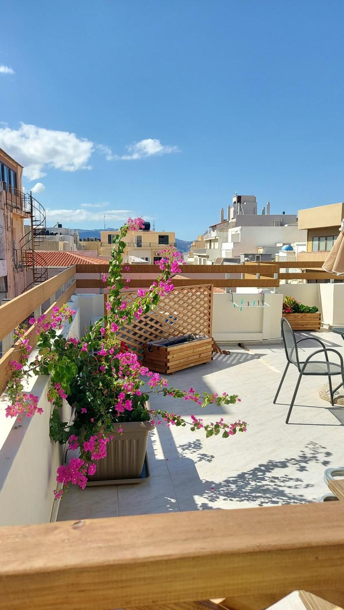 The Blue Apartment In The Heart Of Heraklion Exteriér fotografie
